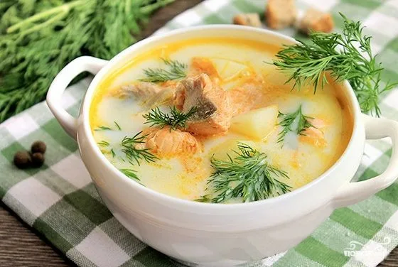 Уха с форели 1 л